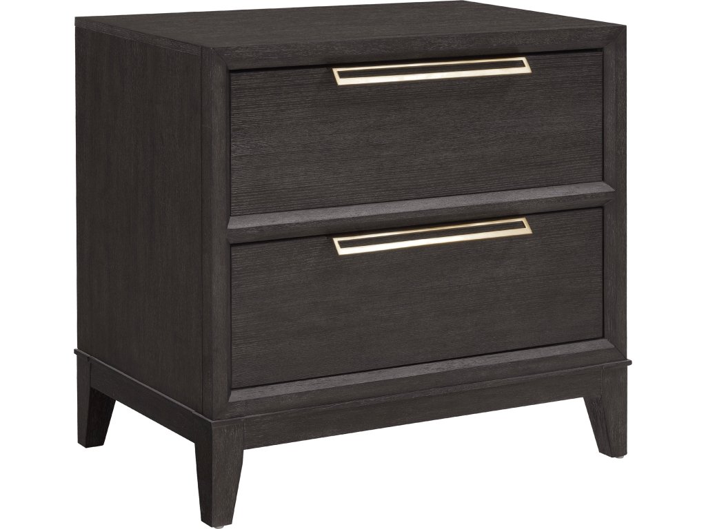 PFC Quincy 2-Drawer Nightstand with USB Port