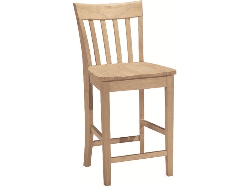 24'' Slatback Counter Stool