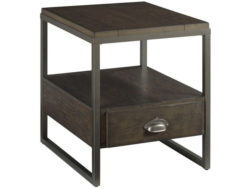 Rectangular Drawer End Table