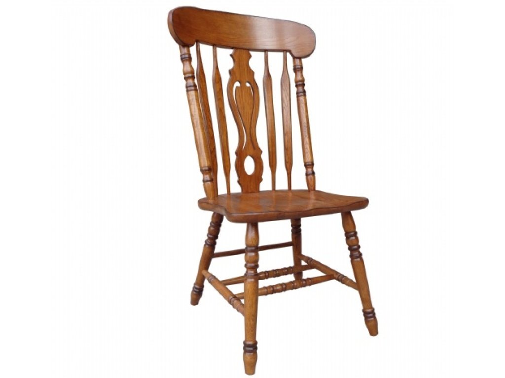 Colonial Key Hole Side Chair