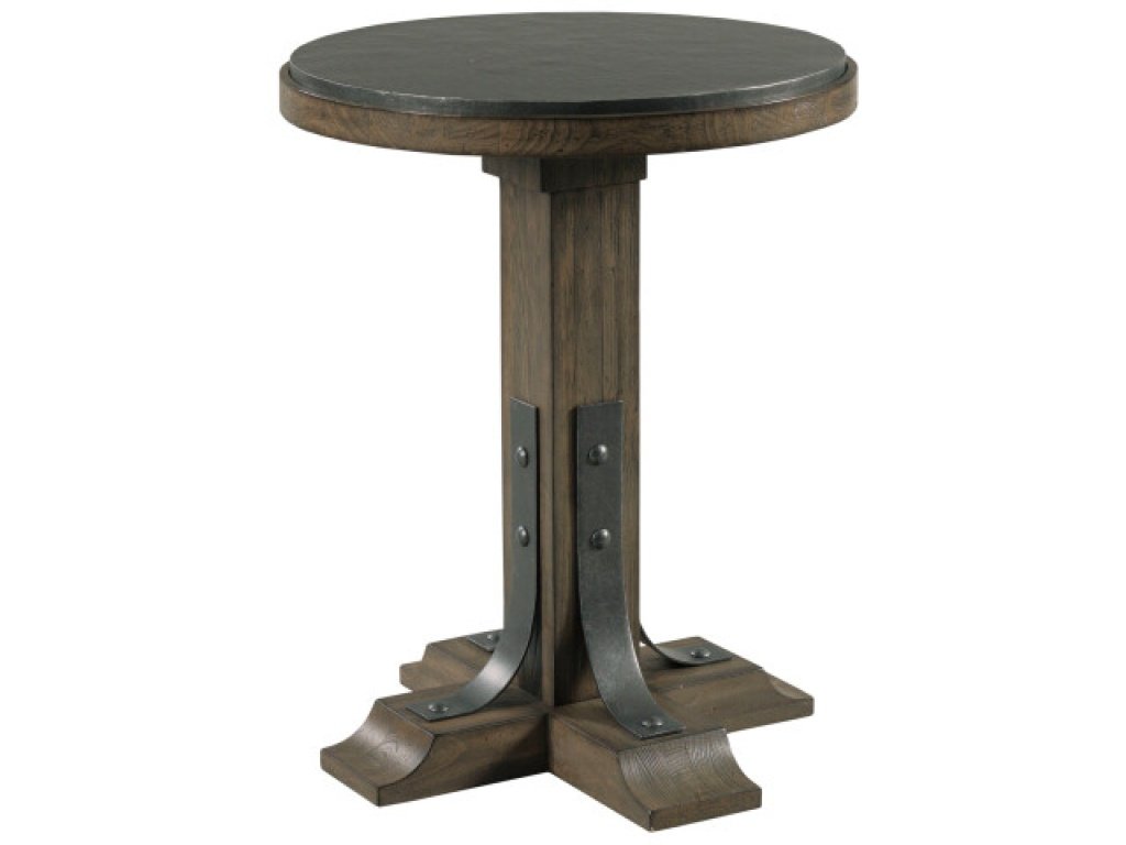 Connor Round Accent Table