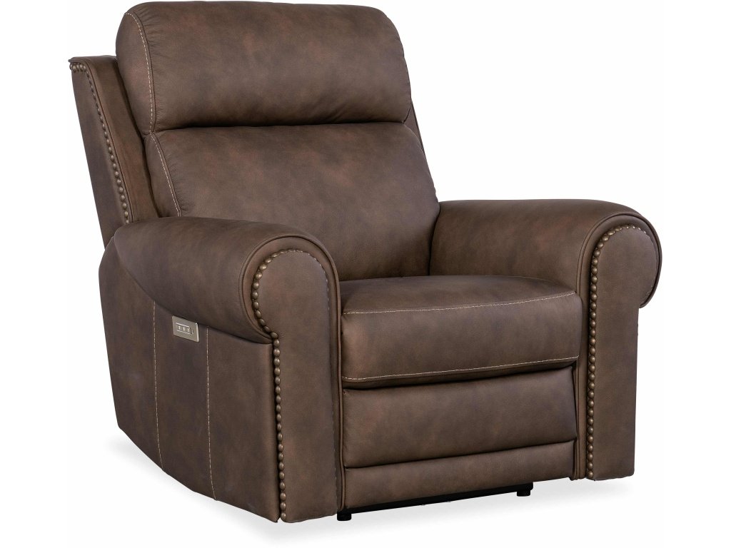 Duncan Power Recliner W/Power Headrest & Lumbar