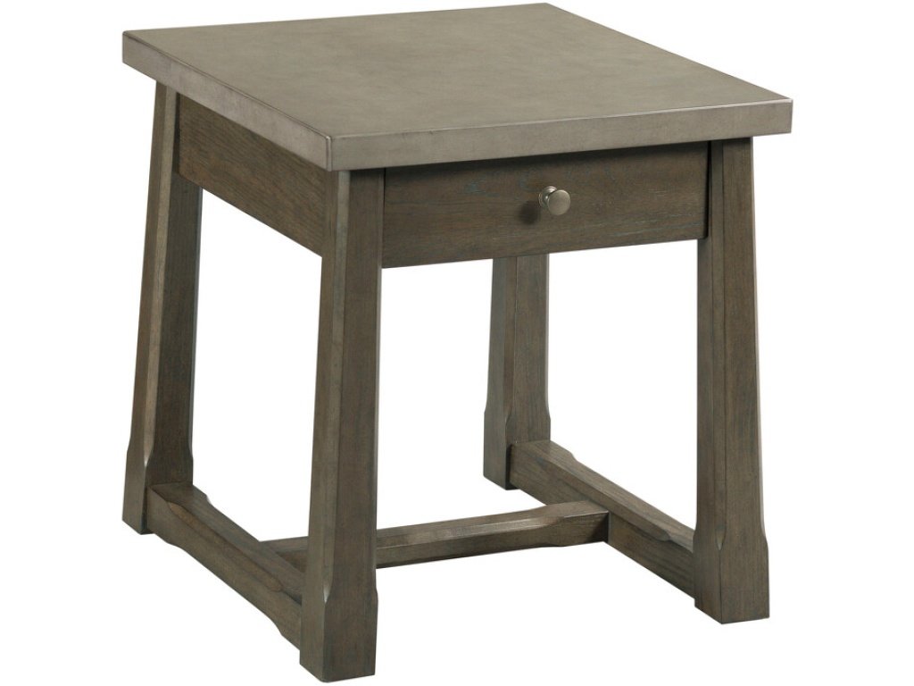 Rectangular Drawer End Table