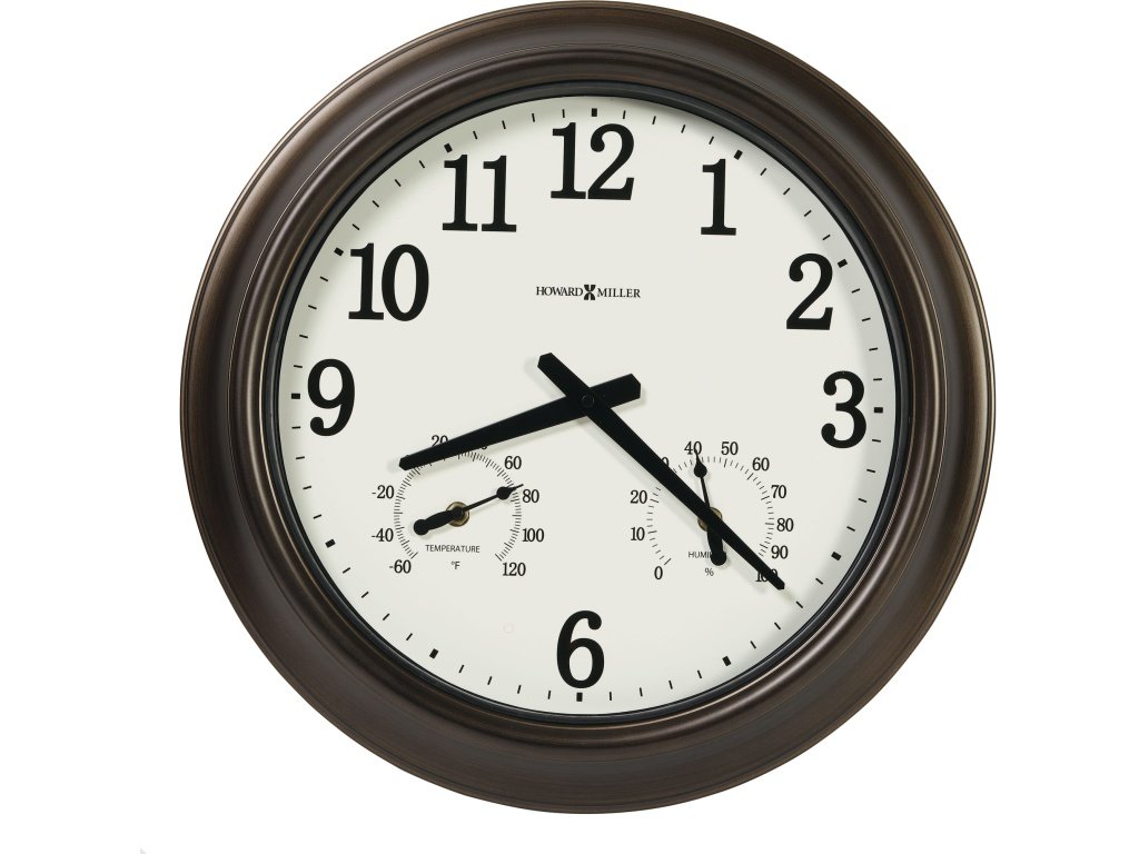 Bayshore Outdoor Wall Clock