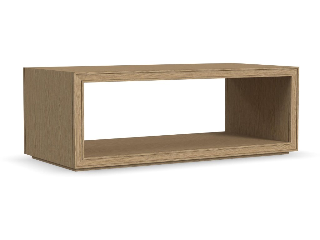 Rectangular Coffee Table With Casters