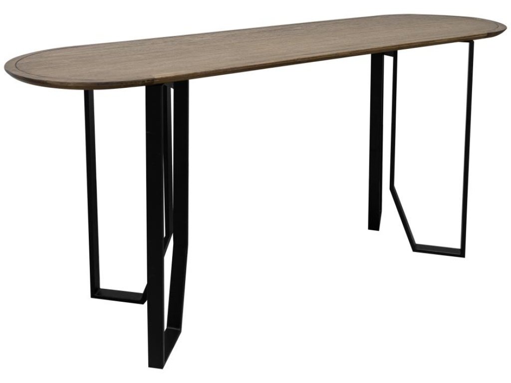 Metal Base Sofa Table